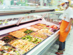 天津大型超市销售的散装熟食卫生状况堪忧
